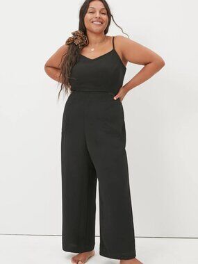 Black Jumpsuit Sz 14 Maeve by Anthropologie